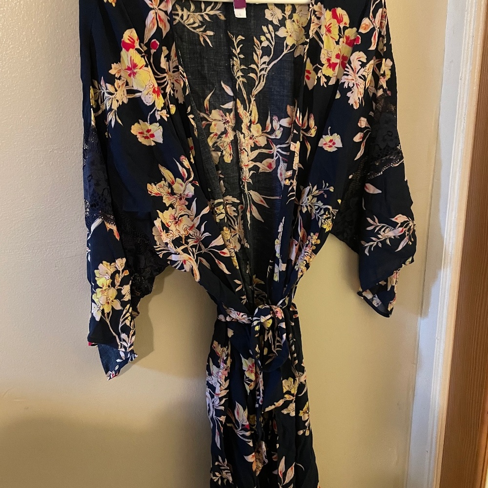 Floral Print Desirae Robe